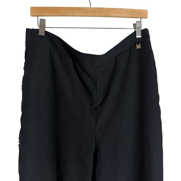 Ted Baker Saiin Geometric Side Stripe High Rise Pull-On Jogger Pants Size 12 - Picture 11 of 13